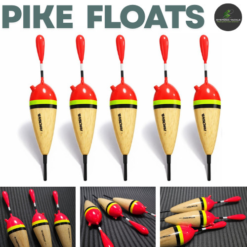 Pike floats dead - dead, balsa