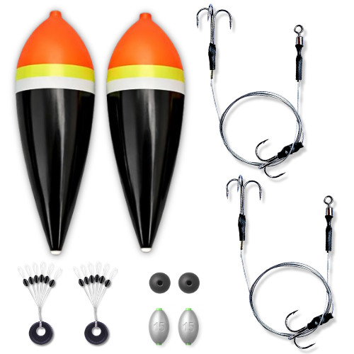 Deadbait rigs floats kit - deadbait, for